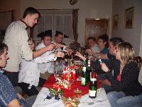 Weihnachtsfeier 2006: Prost auf das zurückliegendeJahr, das Erfolgreichste seit Bestehen der Abteilung